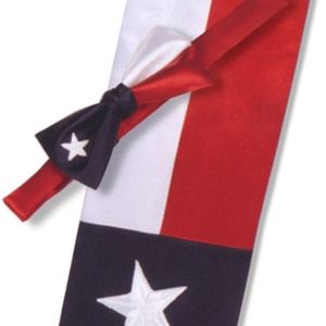 Texas Flag Cummerbund and Bow Tie Set